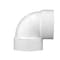 Charlotte Pipe And Foundry Charlotte Pipe Schedule 40 3 in. Hub X 3 in. D Hub PVC Elbow 1 pk PVC003311000 - alternate 2